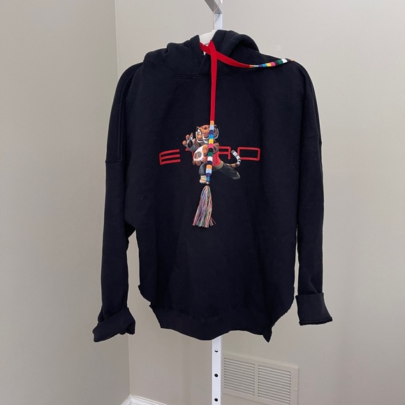 Etro  X Kungfu Panda Printed Drawstring Hoodie - Picture 6 of 10